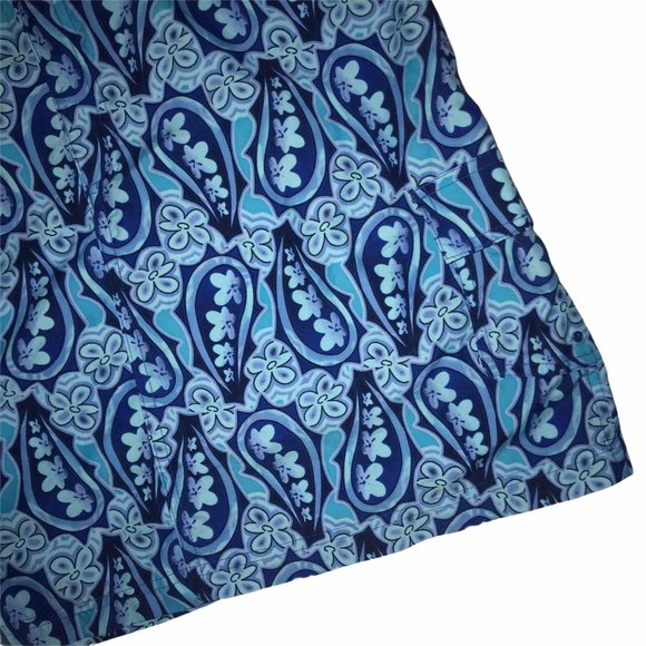 Catalina Paisley Floral Cargo Swim Skirt L 12/14 - Picture 5 of 8